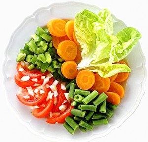 salata de legume pentru slabit